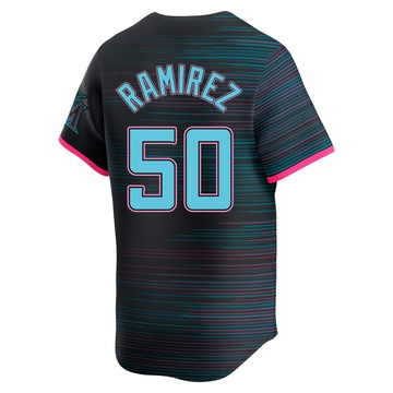 Youth Miami Marlins Agustin Ramirez Black 2025 City Connect Jersey - Limited