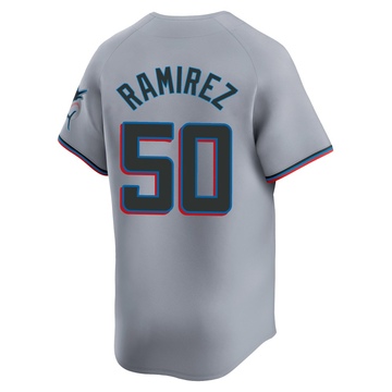 Youth Miami Marlins Agustin Ramirez Gray Road Jersey - Limited
