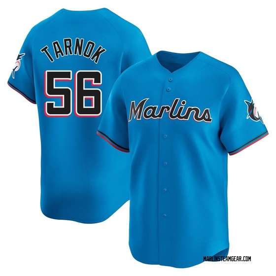 Youth Miami Marlins Freddy Tarnok Blue Alternate Jersey - Limited