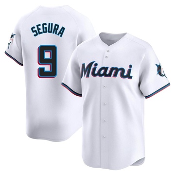 Youth Miami Marlins Jean Segura White Home Jersey - Limited