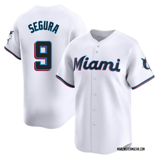 Youth Miami Marlins Jean Segura White Home Jersey - Limited