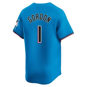Youth Miami Marlins Nick Gordon Blue Alternate Jersey - Limited